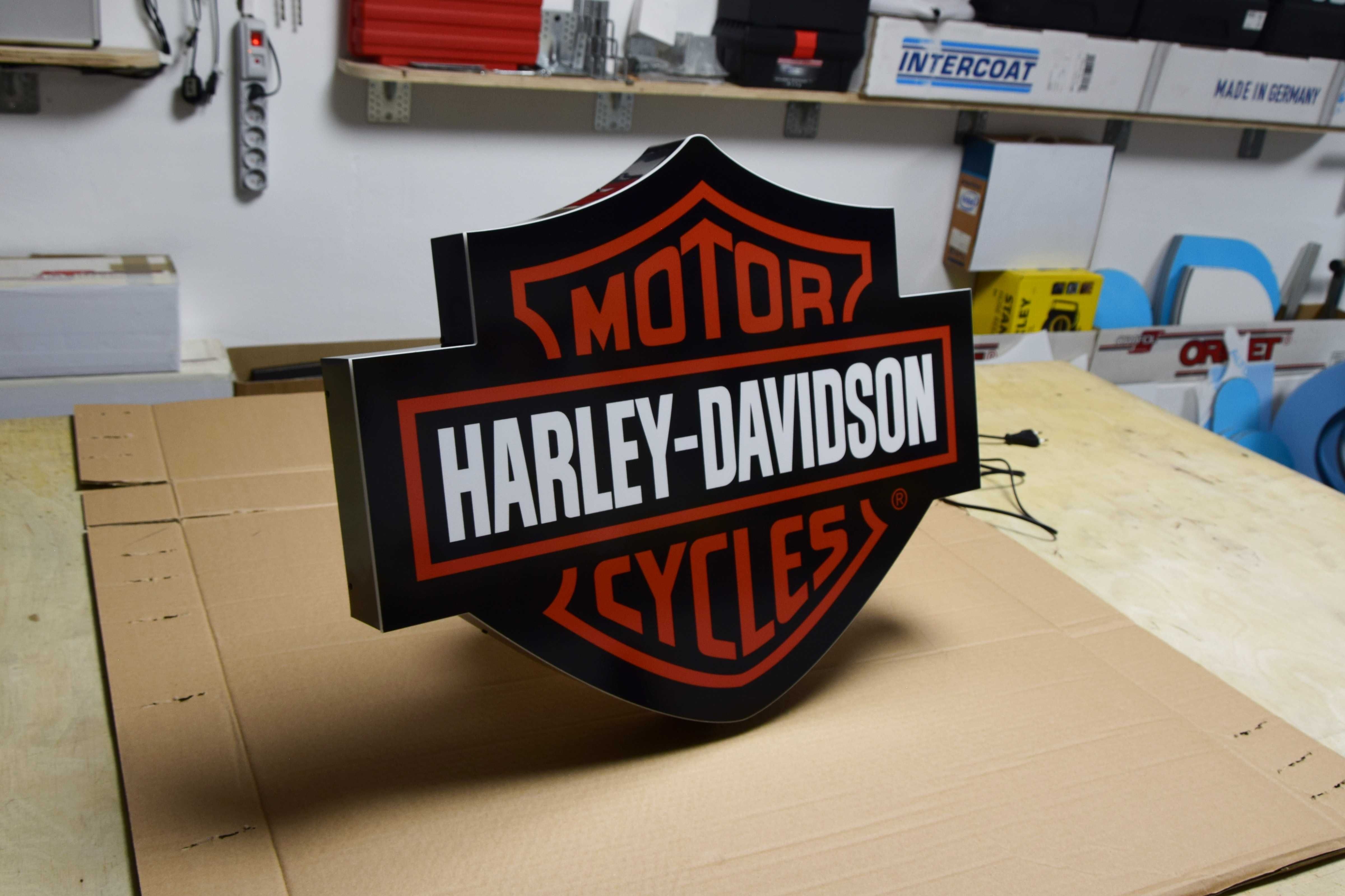 Logo H-D, Podświetlana reklama 3D LED