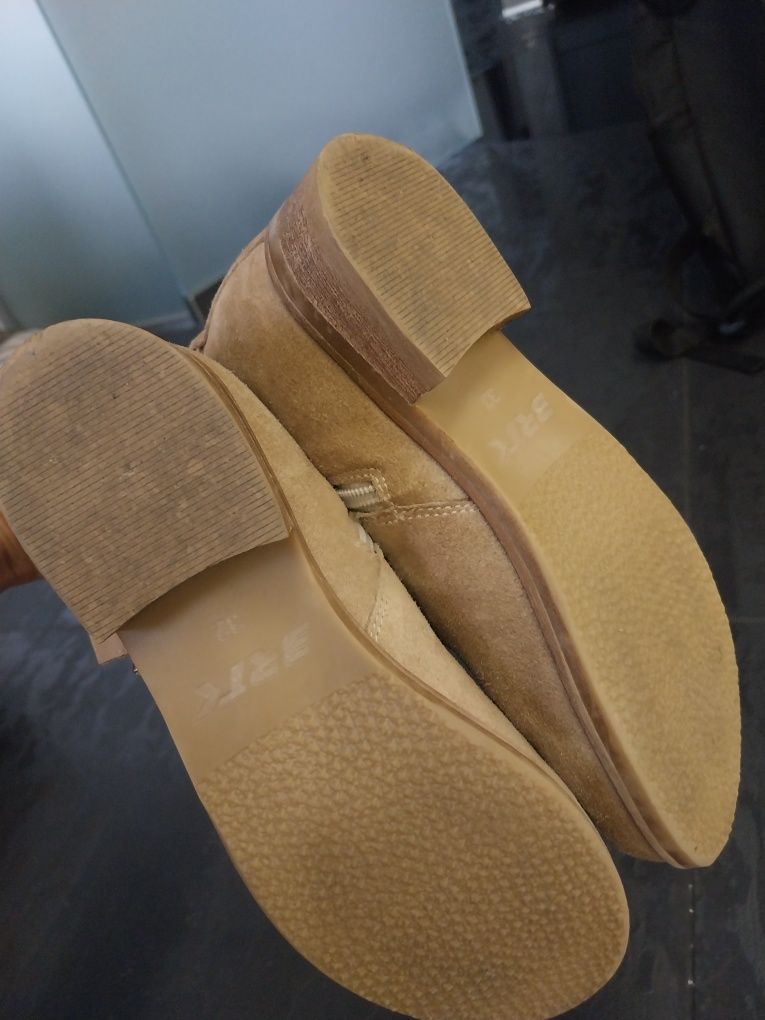 Buty, botki. Skóra,Wojas/Bartek.