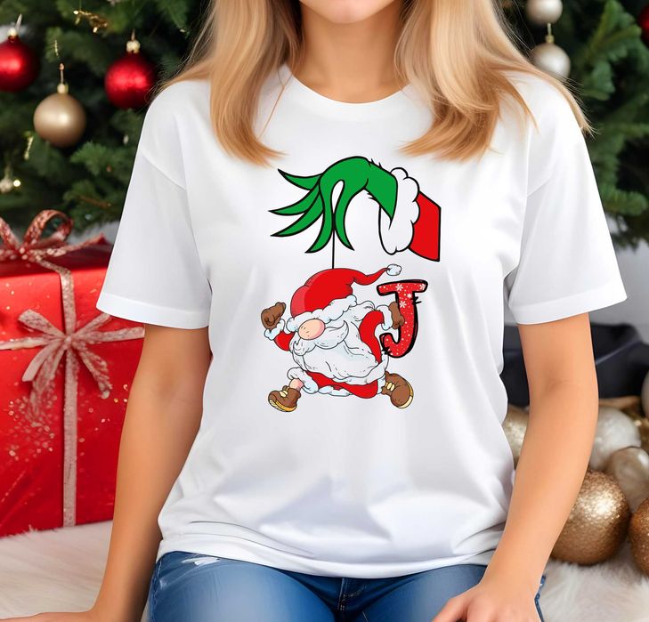 koszulka damska świąteczna z imieniem, koszulka damska imię prezent