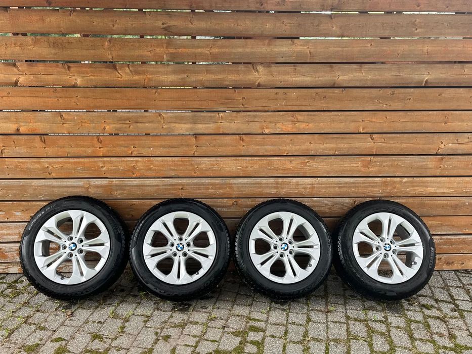 KOŁA BMW X1 R17 Opony Pirelli 225/55/R17 ZIMA RUN FLAT Alufelgi