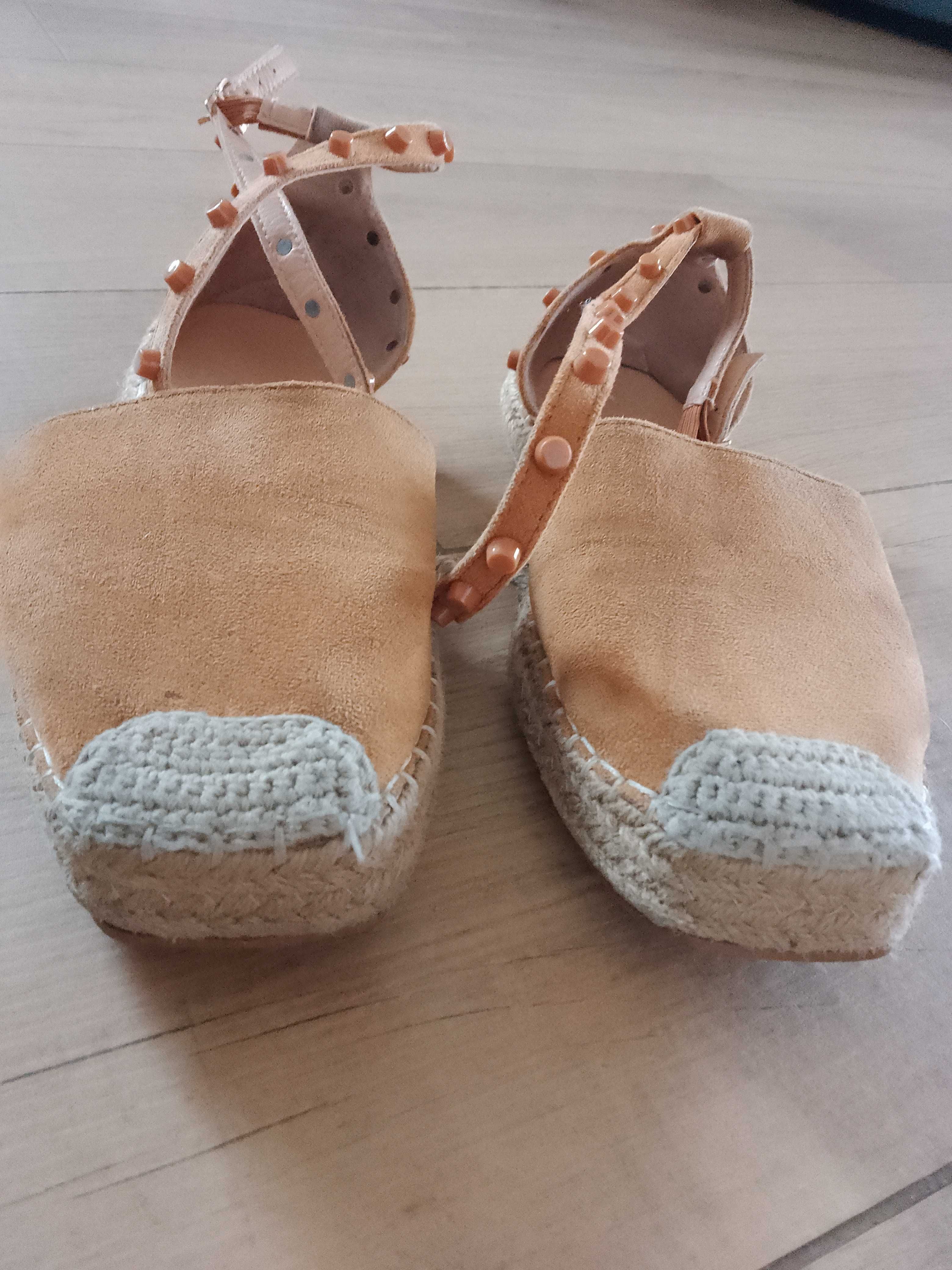 Espadryle damskie ekoskóra rozm.37