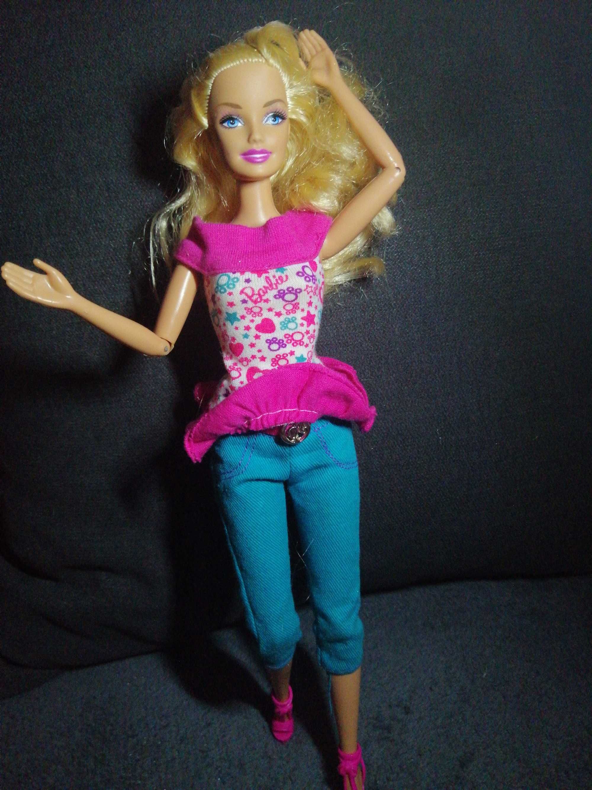 Barbie lalka z pofalowanymi włosami