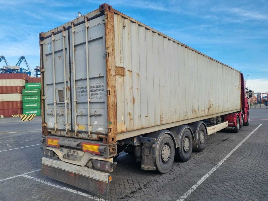 Kontenery morskie używane