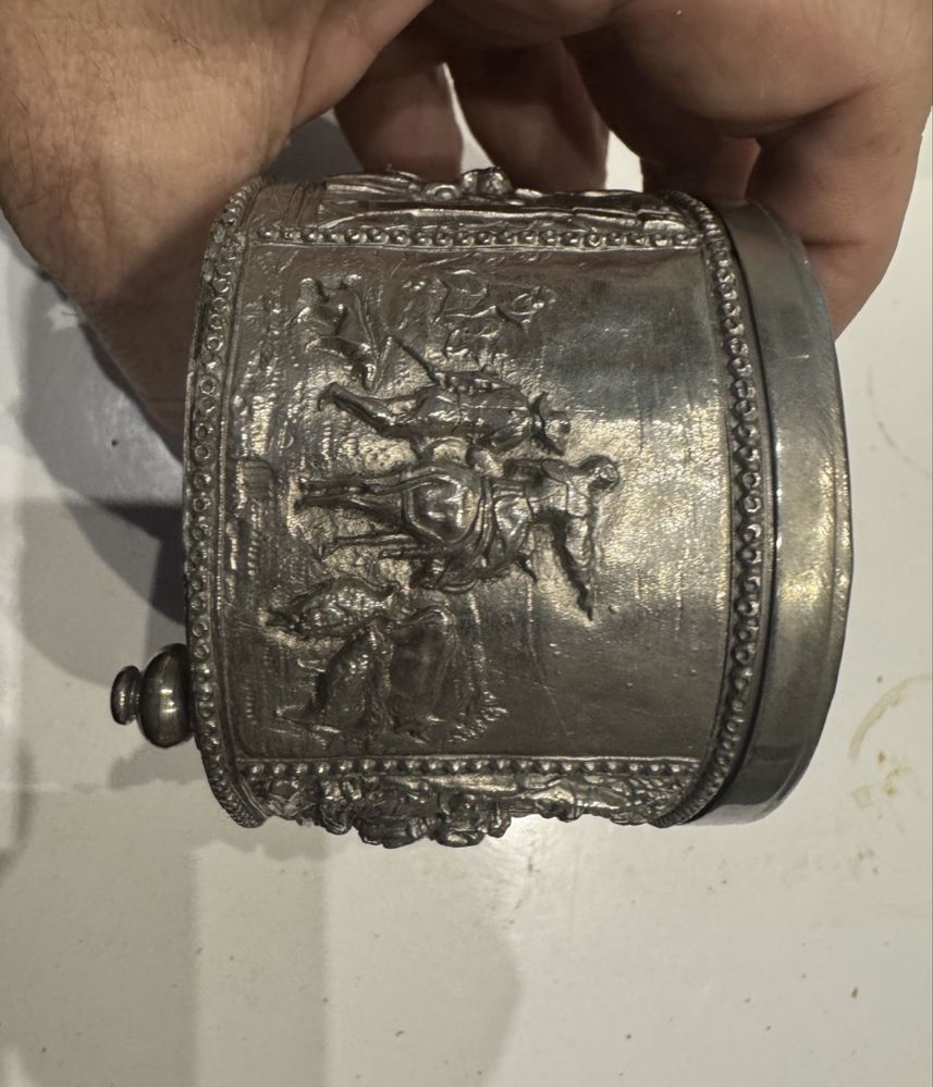Stara Szkatutka platerowana
