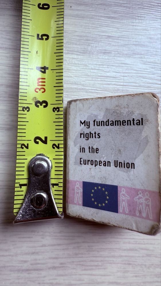 Prawa podstawowe w Unii Europejskiej miniatura tanio okazja
