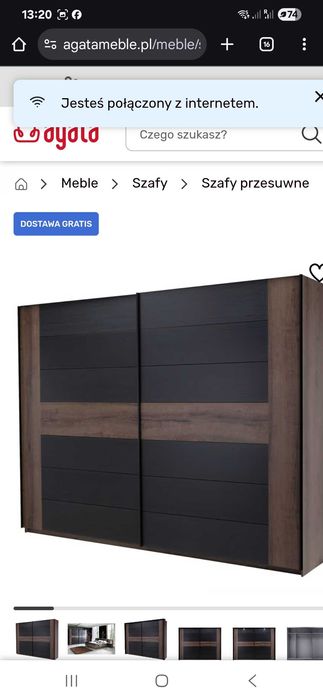 Sprzedam dużą szafe Recover