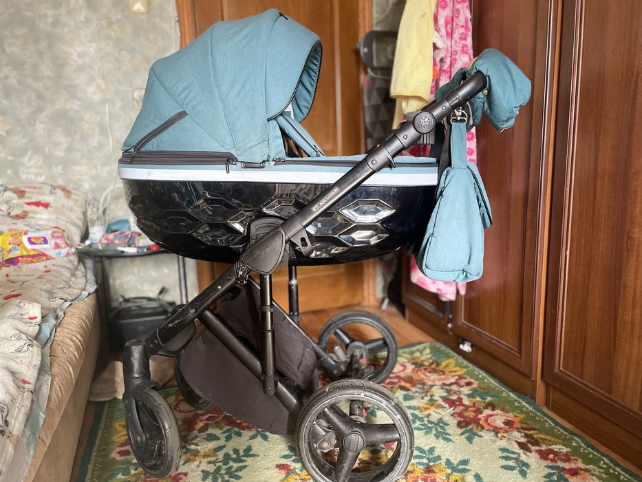 Візочок люлька з прогулянковим блоком