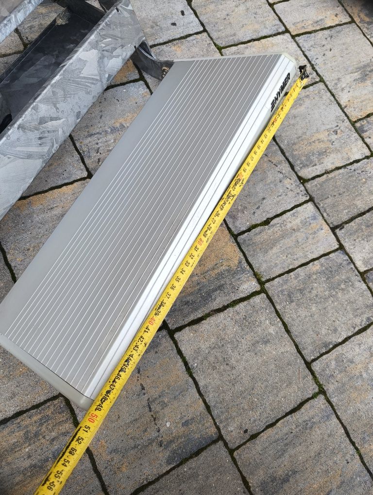 Stopień manual schodek do kamper, przyczepa kempingowa hymer 50cm