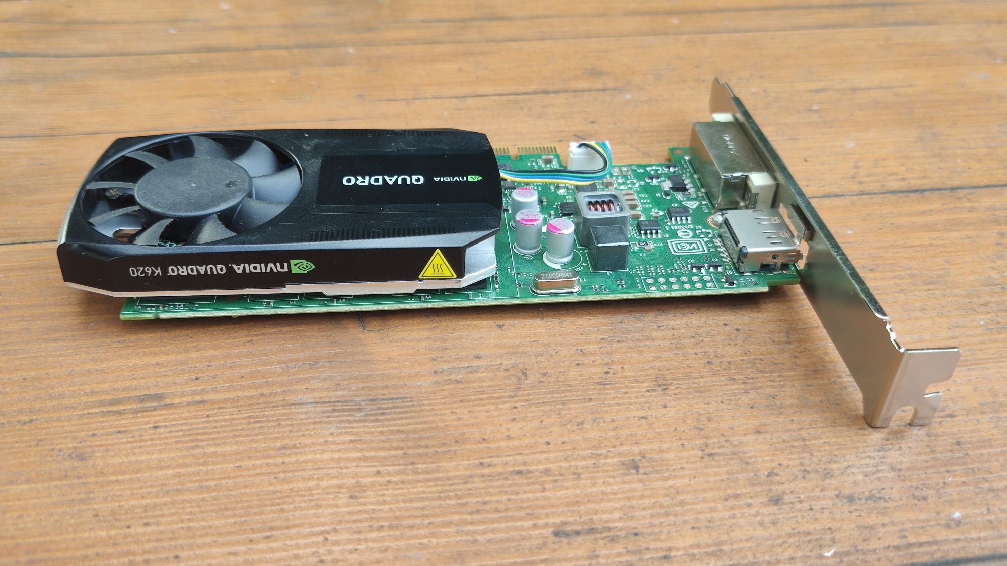 NVIDIA Quadro K620 2GB test w 3DMark FurMark Low Profile