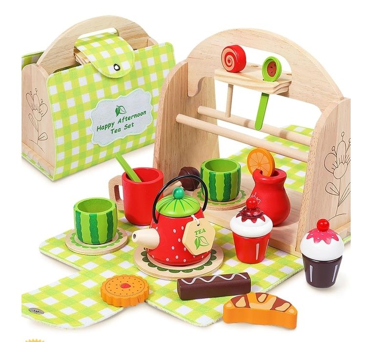 Набір  Монтессорі  19 предметів Чайна церемонія