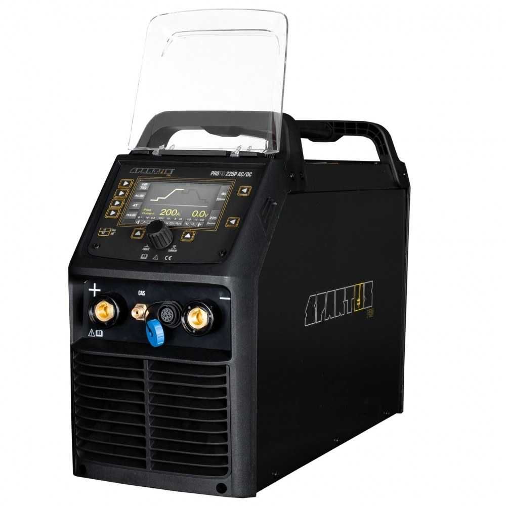Spawarka SPARTUS ProTIG 225P AC/DC z uchwytem mini SPP 17 4B X - 4m