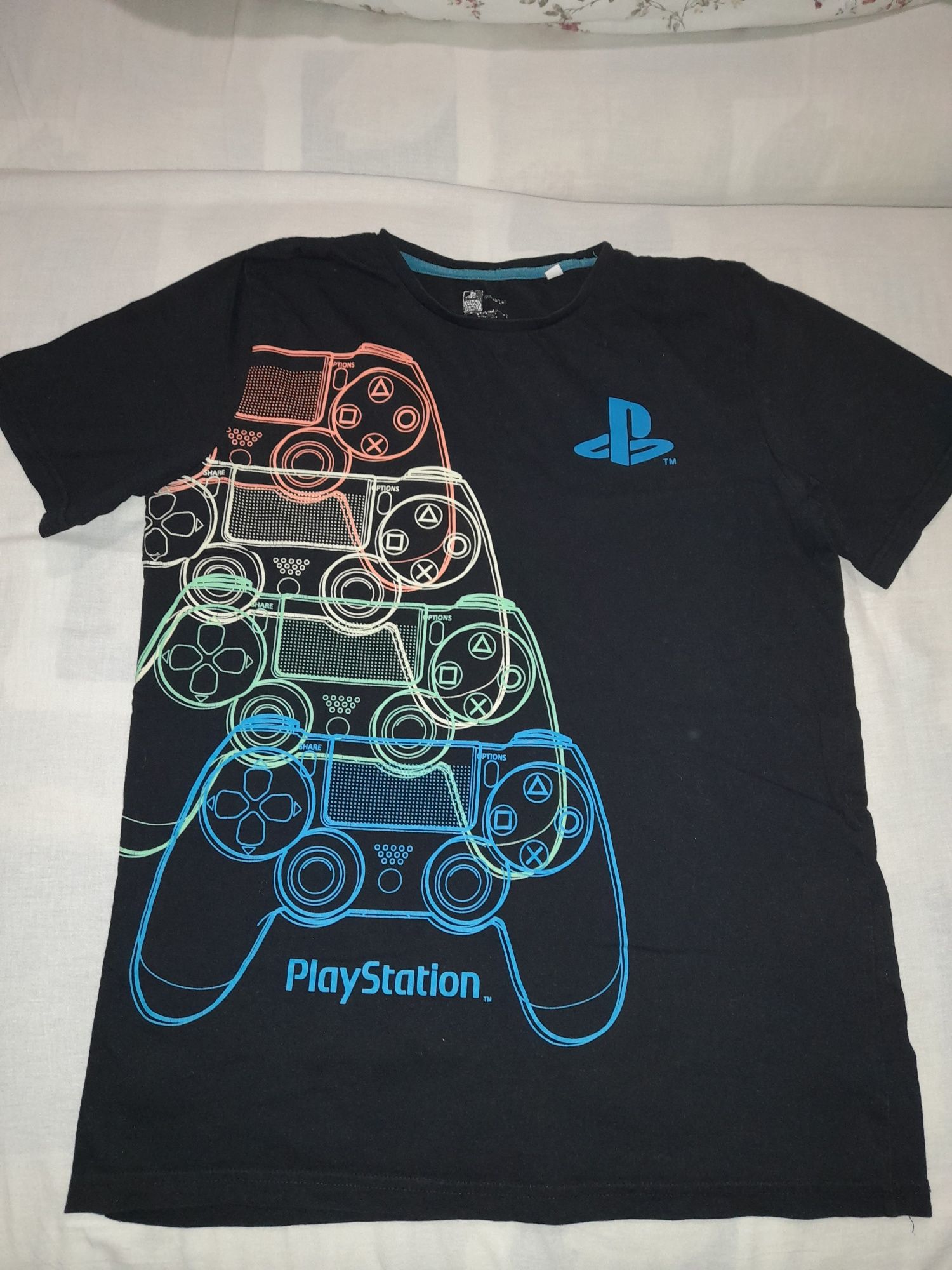 Фирменная, корпоративная, мужская футболка "Sony PlayStation"