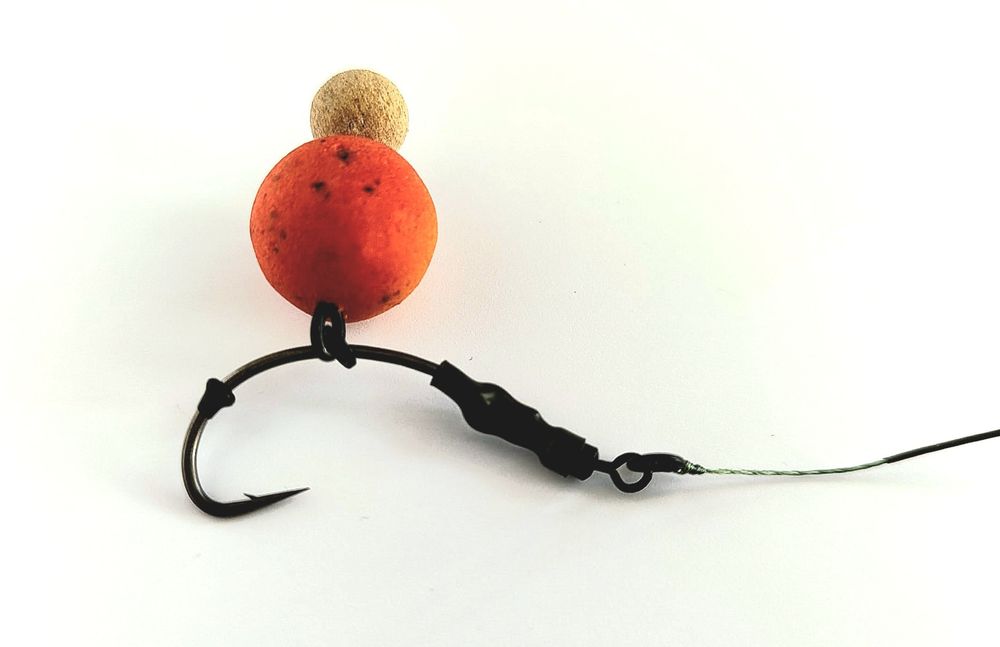 Przypon karpiowy ronnie rig fox z metalową wkrętką