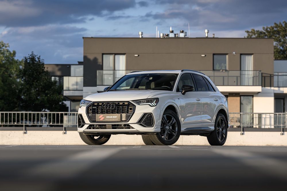 Wynajem Wypożyczalnia Samochodów SUV AUDI Q3 Quattro 45TFSI od 166 PLN