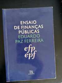Ensaio de finanças públicas- Eduardo Paz Ferreira