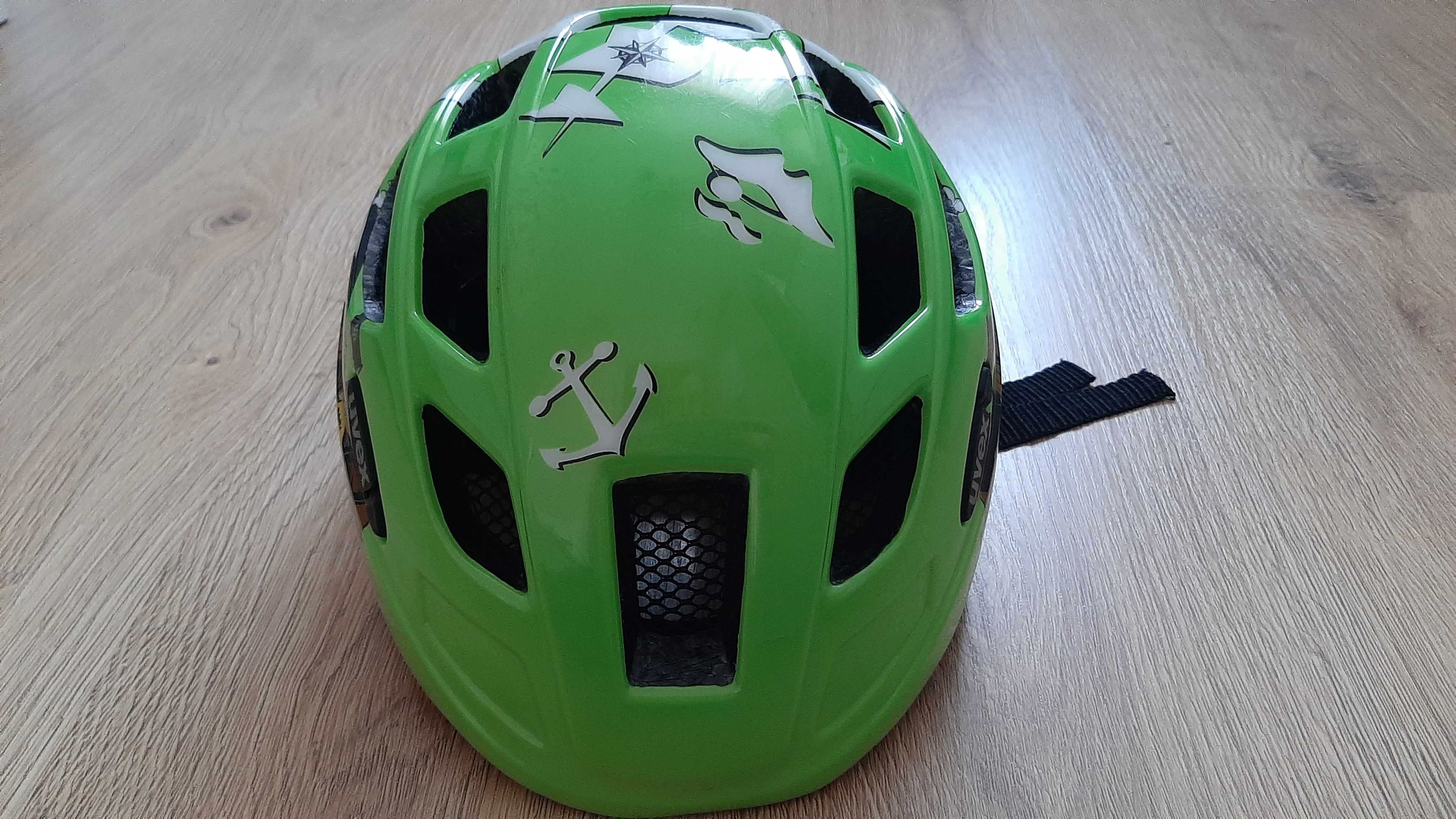 Kask rowerowy Uvex Finale Junior LED 47-52 dziecięcy