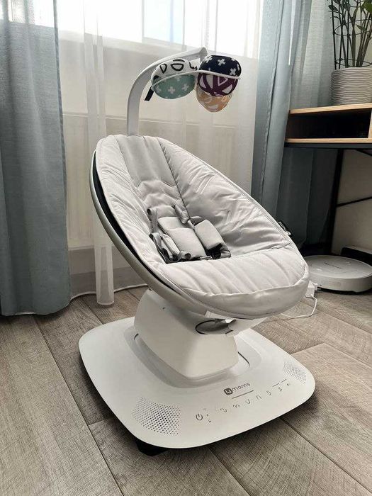 Укачивающий центр 4moms mamaRoo 5.0 качели мамару заколисуючий шезлонг