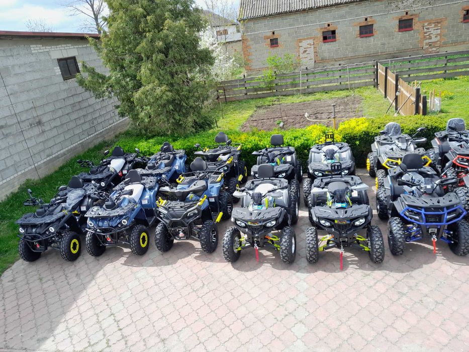 Quad kład 125 250 MEGA WYBÓR bezpośrednio dowóz RATY komunia 2025