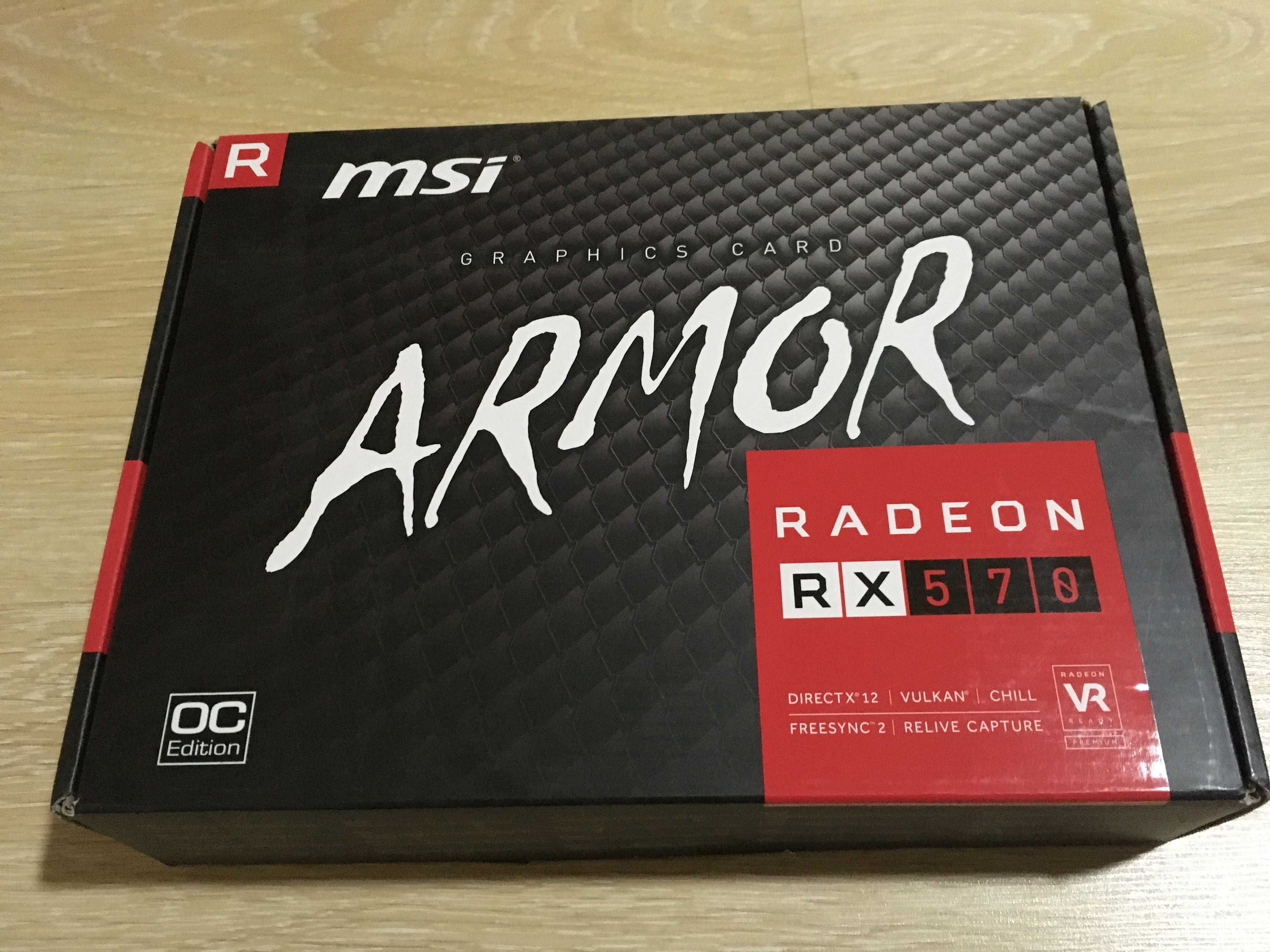 Відеокарта MSI Radeon RX 570 ARMOR 4G OC