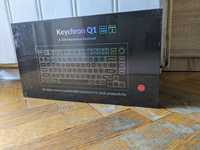 Клавіатура Keychron Q1 QMK HotSwappable Gateron Phantom Red RGB Knob