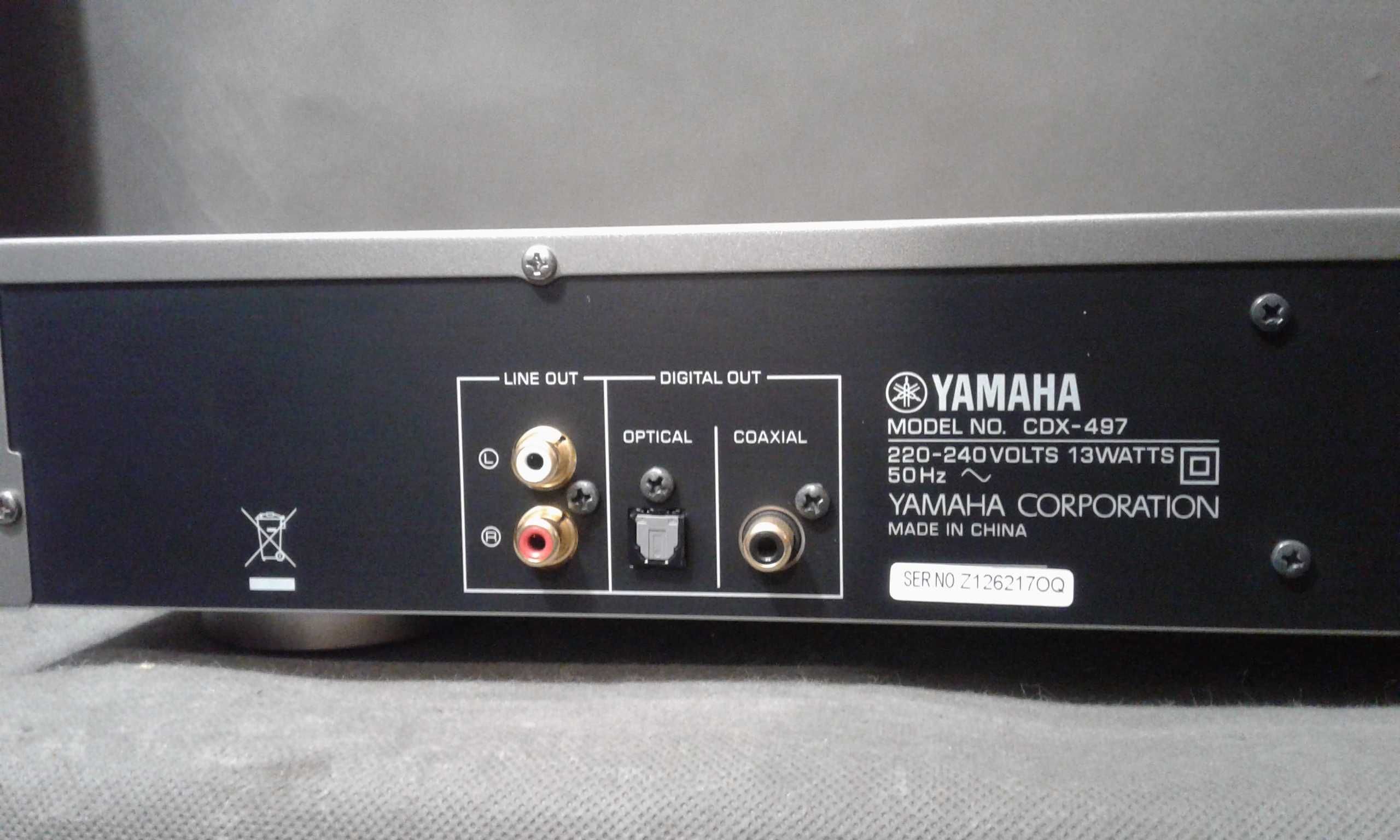 YAMAHA CDX-497,odtwarzacz cd