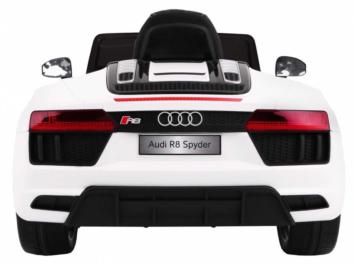 Pojazd Audi R8 Spyder RS EVA 2.4G - Białe marzenie Twojego dziecka!