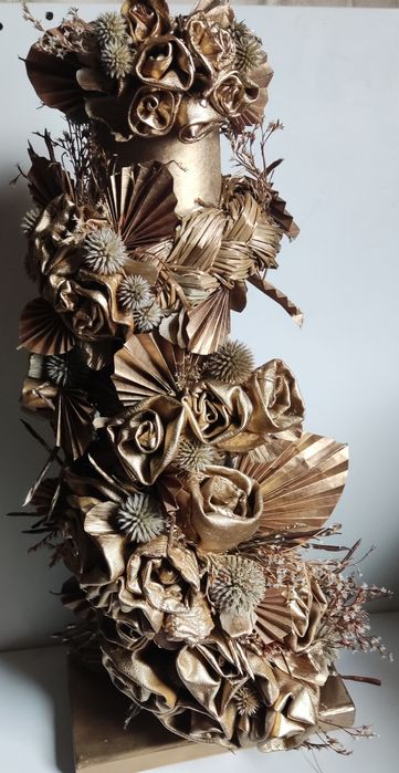 Kompozycja stroik ozdoba świąteczna