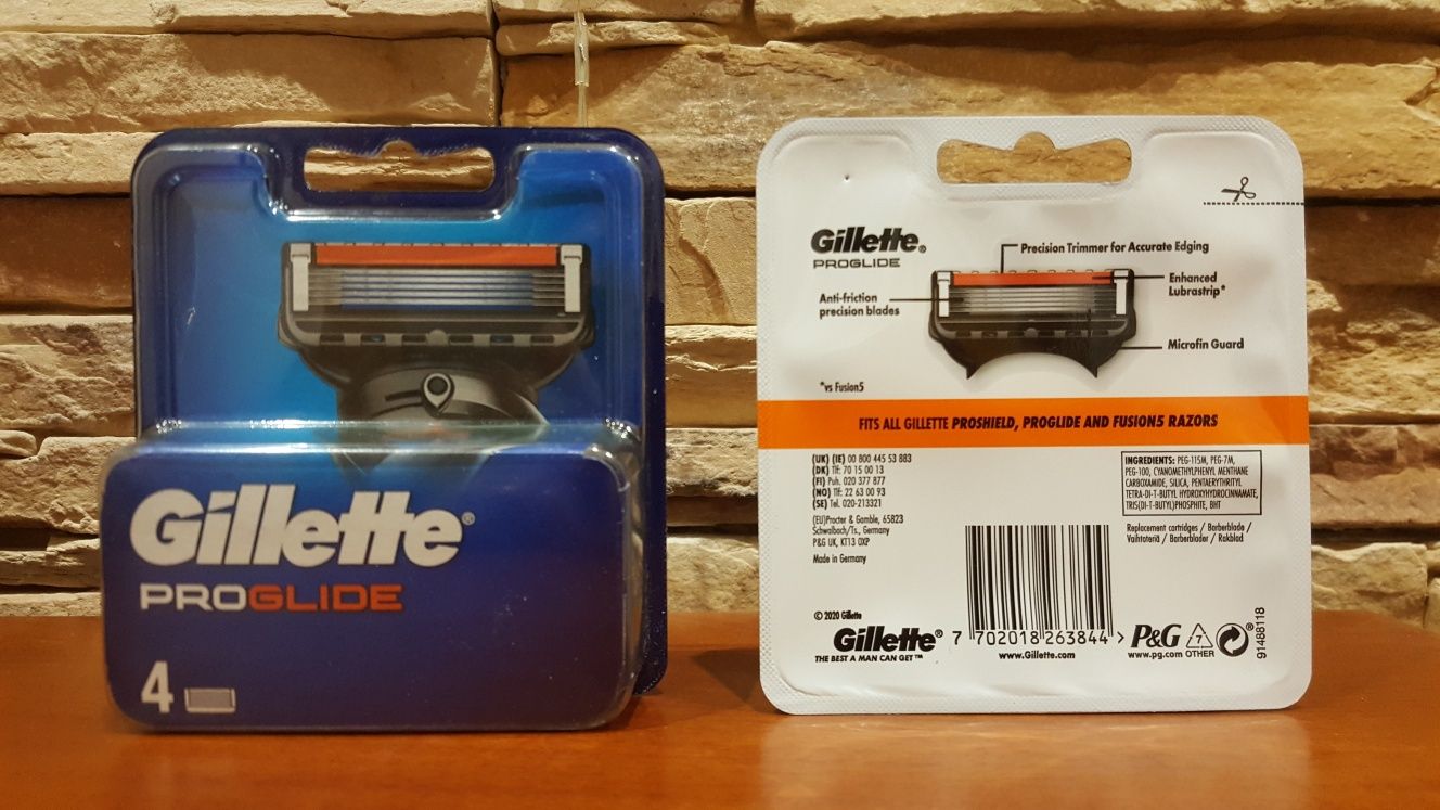 Gillette Fusion Proglide- Pack 4 unidades