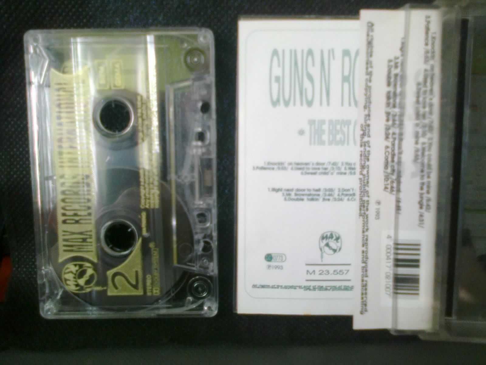 Kaseta Audio Guns' n Roses the best of   1993r