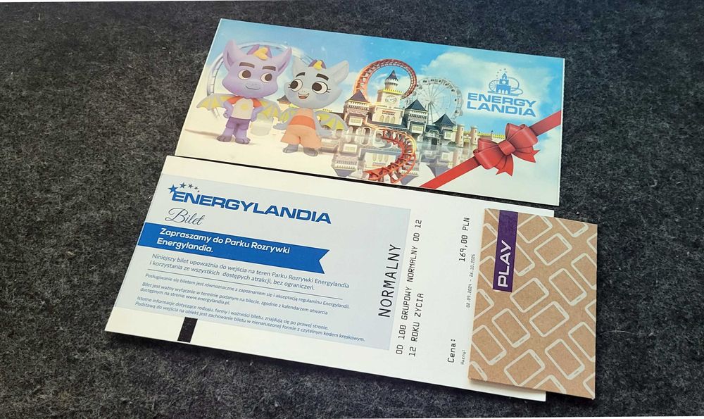 Energylandia - Bilet normalny 2 sztuki