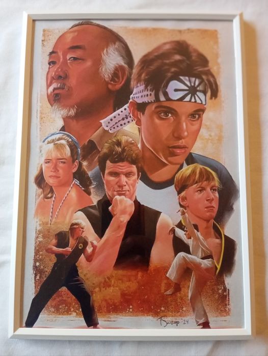 Moldura Filme Karate Kid (A4)