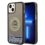 Etui Karl Lagerfeld Liquid Glitter Rsg na iPhone 14 Plus - czarne