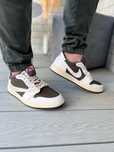 Sneakersy Nike Air Jordan 1 x Travis Scott reverse mocha