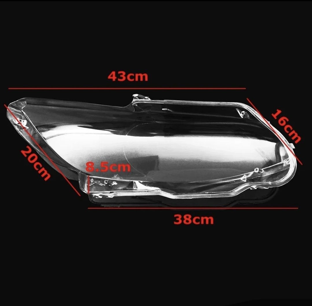 Vidro lente capa farol ótica BMW E92 E93 coupe M3