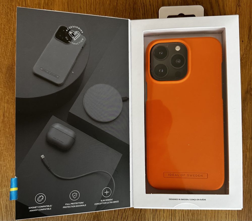Etui iPhone 14 Pro Max Pomarańczowe