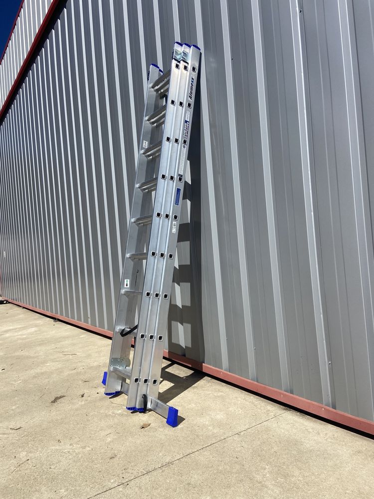 Escada 3x9 (5,25m esticada) NOVO com certeficados CE