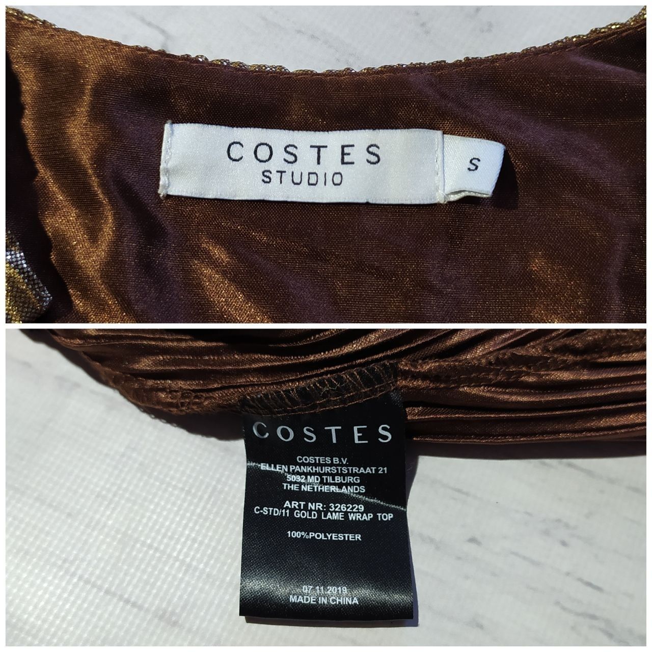 Costes original блузка  кофта