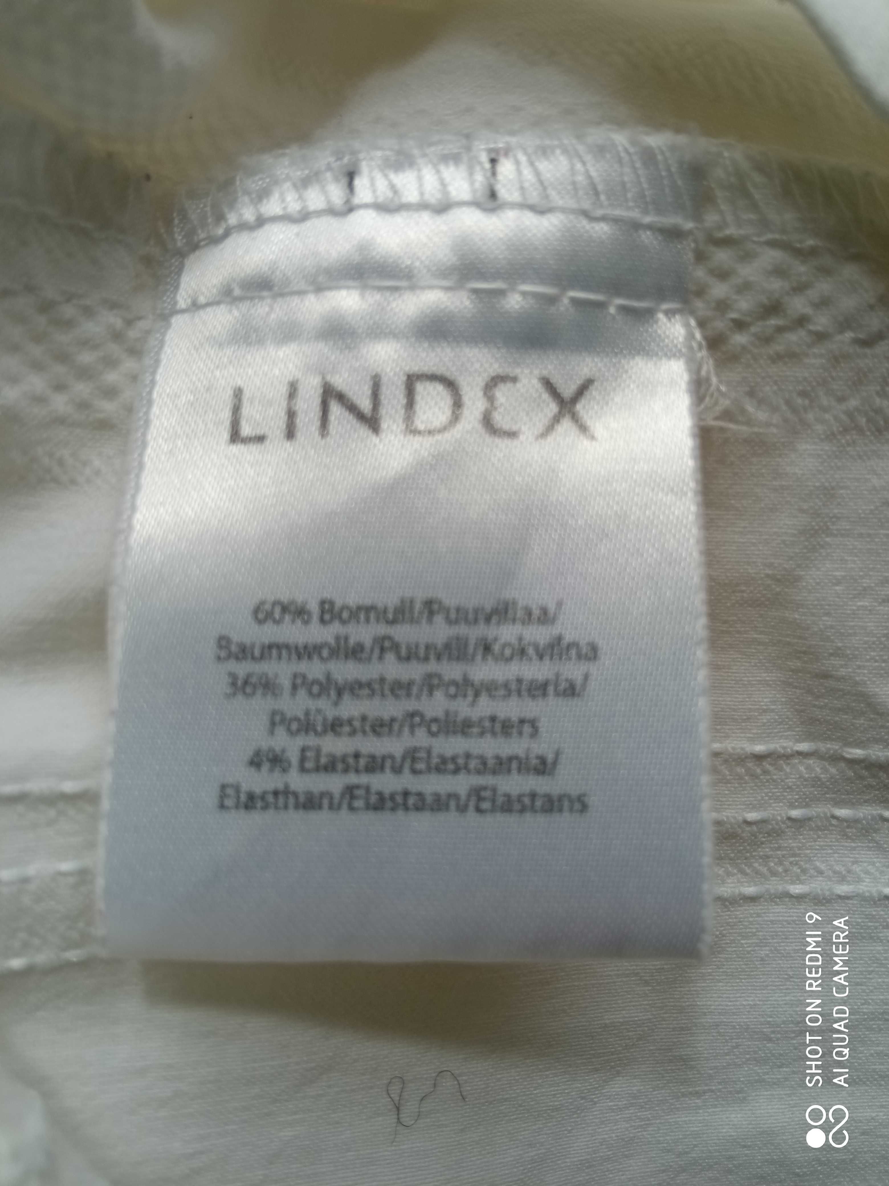 Generous Lindex biała koszula 130 cm pachy 50 52