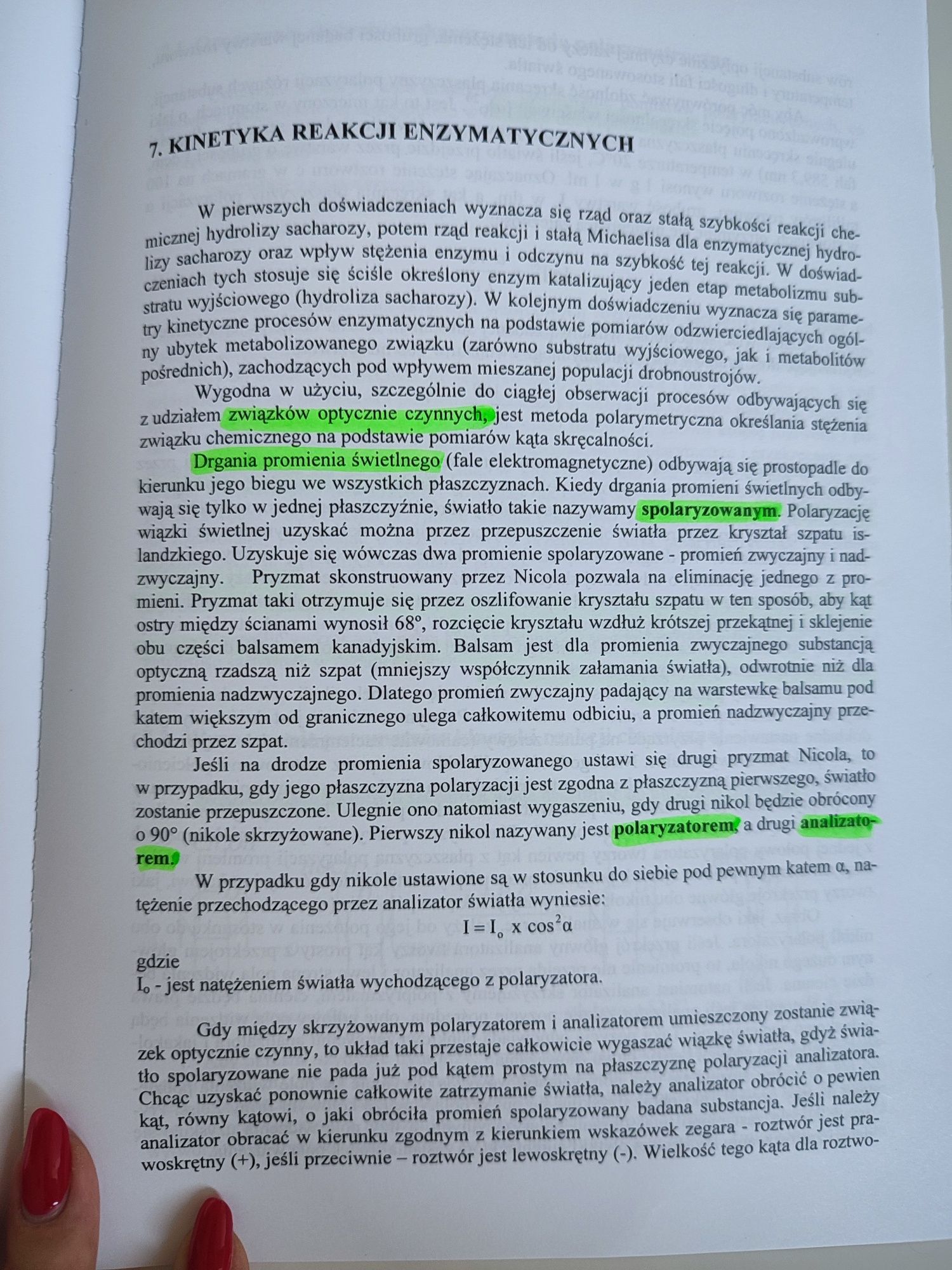 Skrypt biochemia doświadczenia