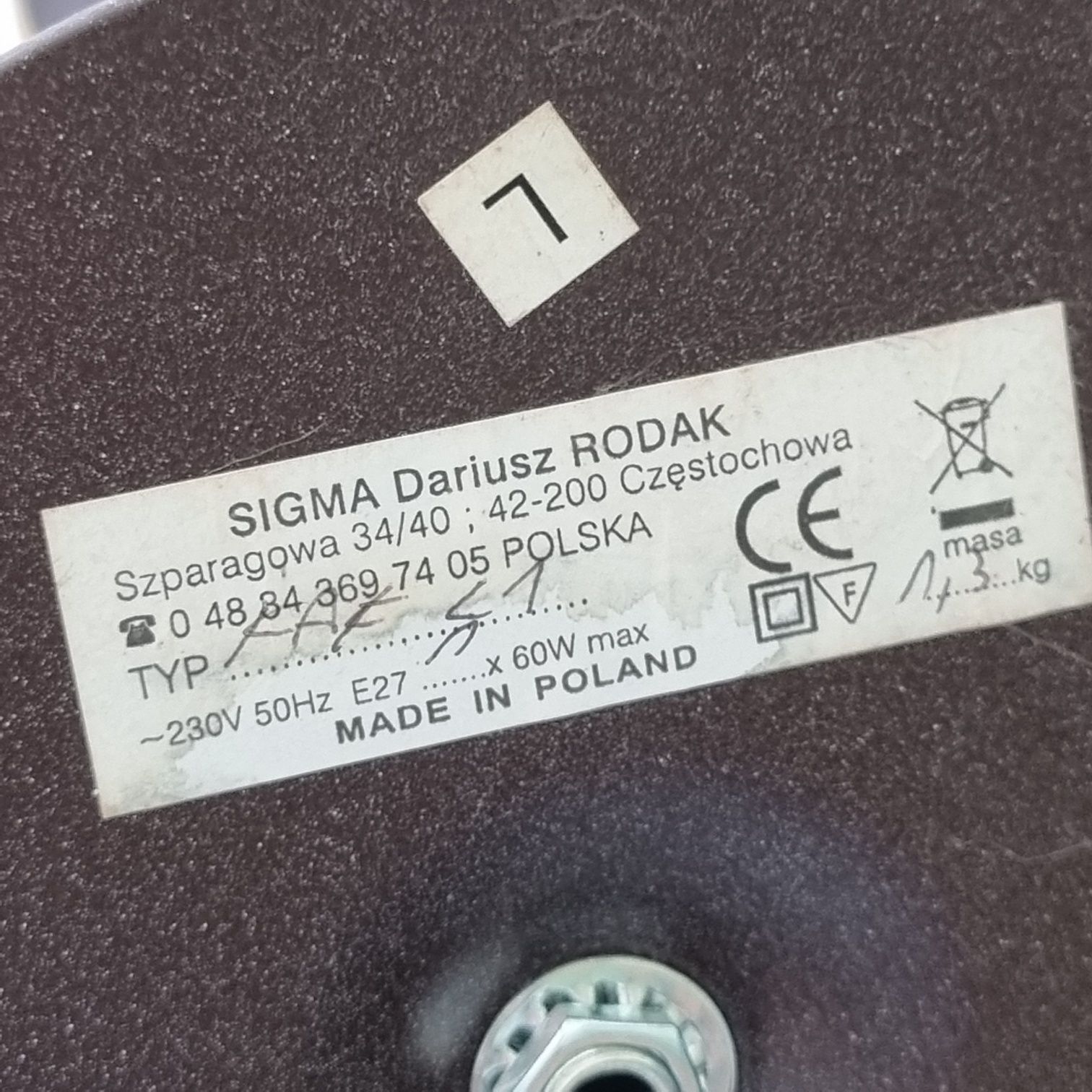 Dwie lampki biurkowe/nocne regulowane, drewniane, żarówki LED gratis