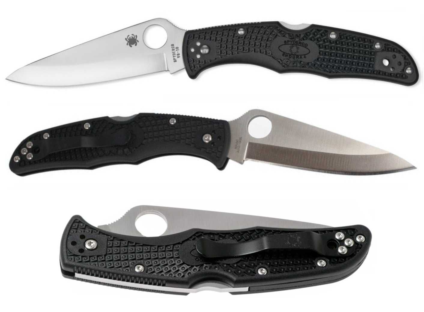 Ніж Spyderco Endura 4 FRN (VG-10, M4)