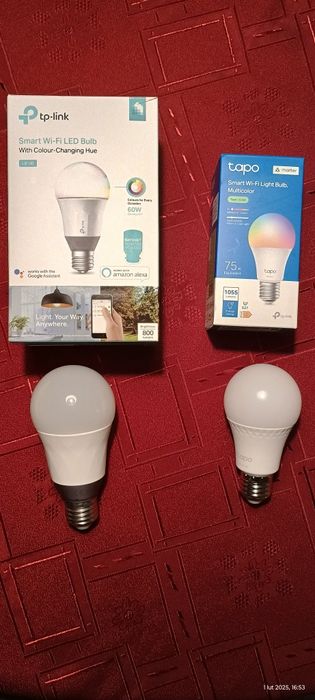 Smart Żarówka TAPO Wifi x2 (9W + 11W)