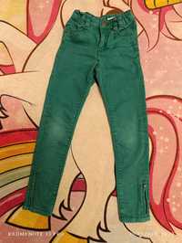 Легкі джинси зелені