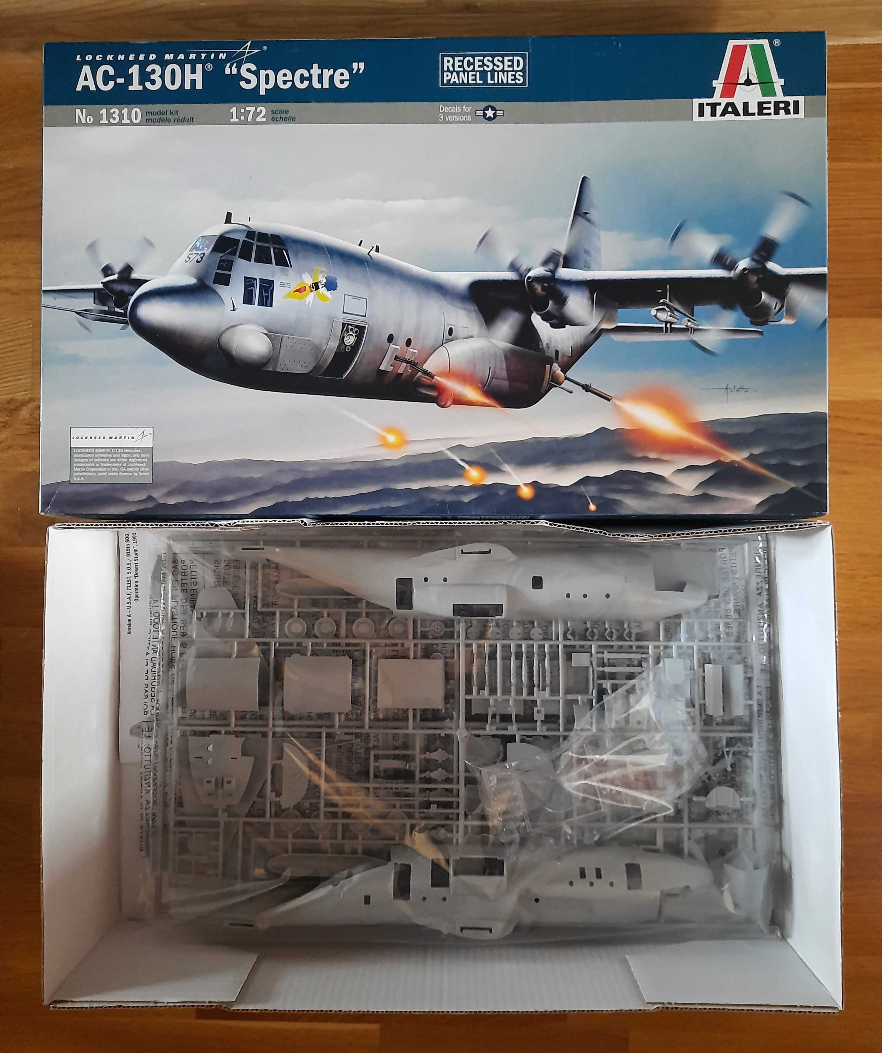 Model do sklejania Italeri Lockheed AC-130H "Spectre" skala 1/72