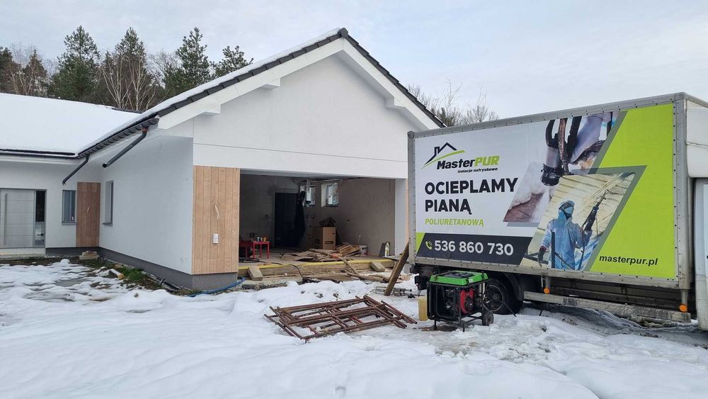 Piana Pur, Ocieplenia pianką ,Izolacje natryskowe,Ocieplenia poddasza,