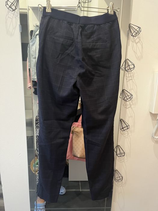 Eleganckie spodnie w kratę