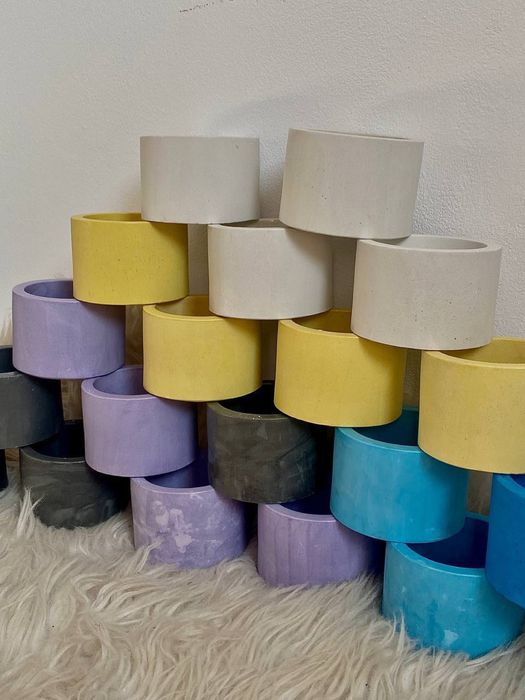 Гіпсові кашпо