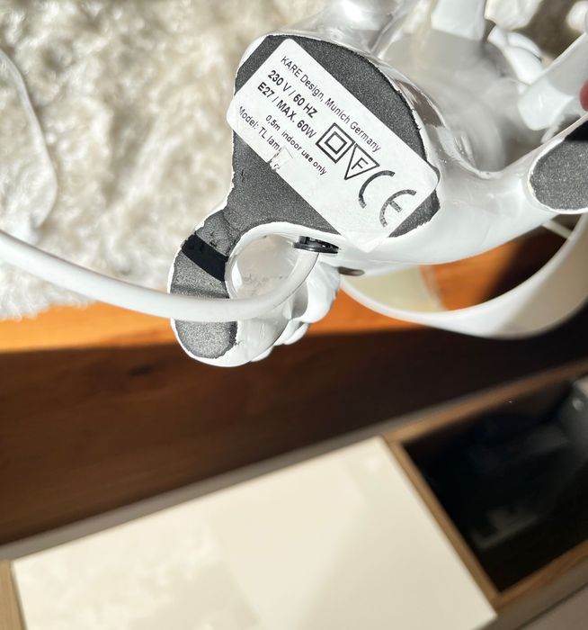 designerska lampa Kare Design pudel White Diva