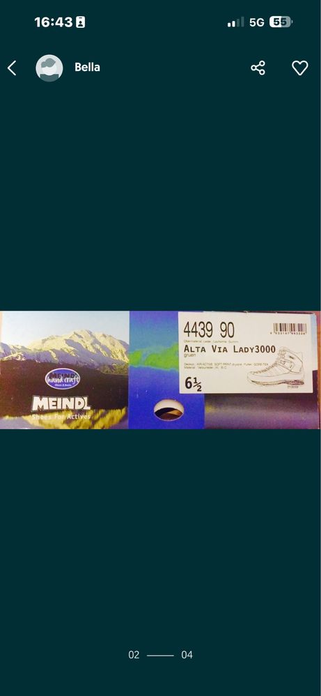 Buty : ALTA VIA Lady 3000 Gtx MEINDL
