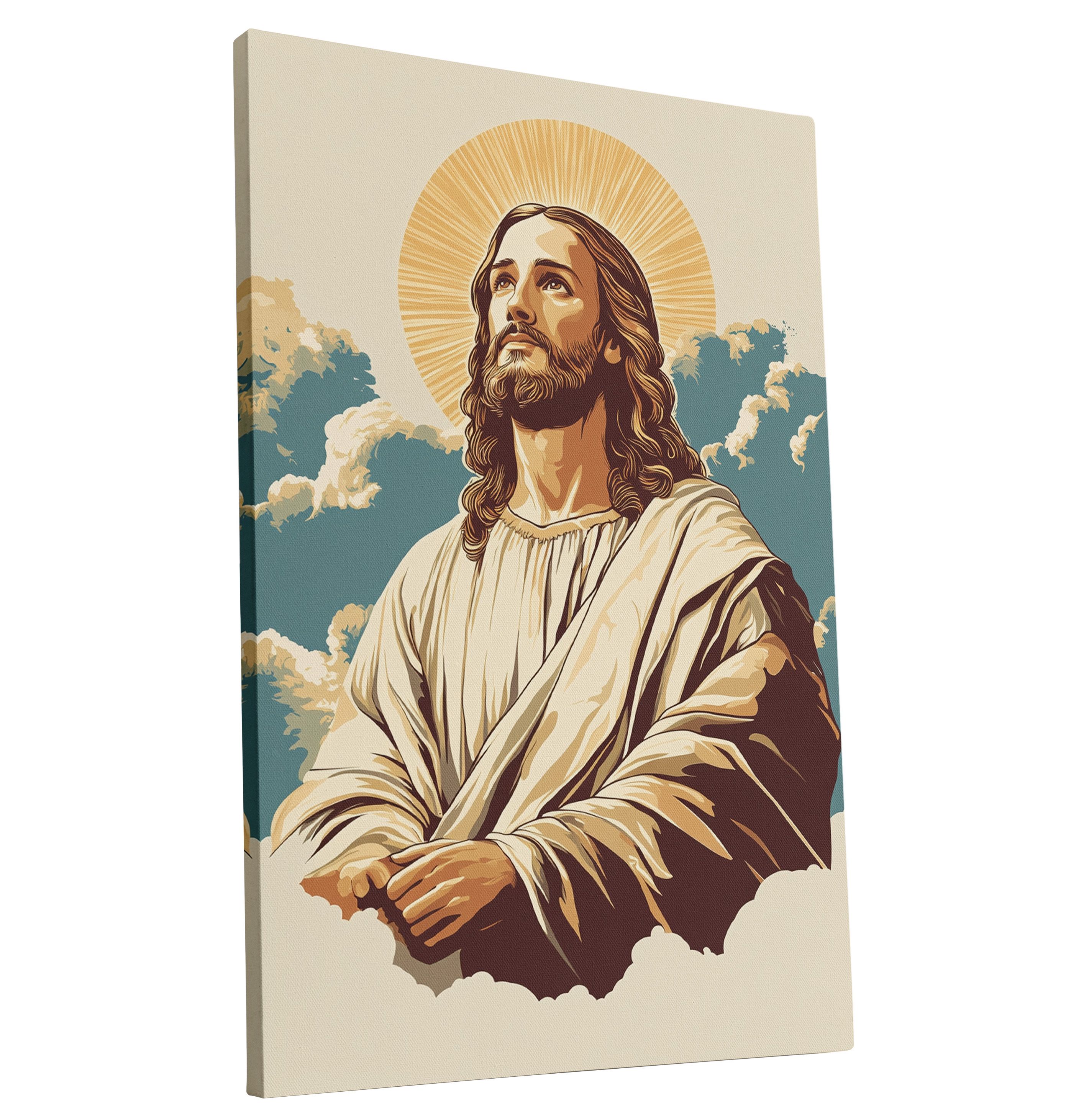Obraz na płótnie Jezus Chrystus dla dzieci i młodzieży 40x60